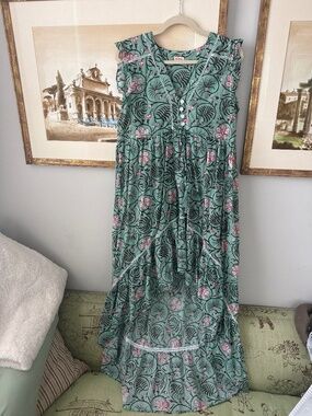 Kemble Linen Beach Dress